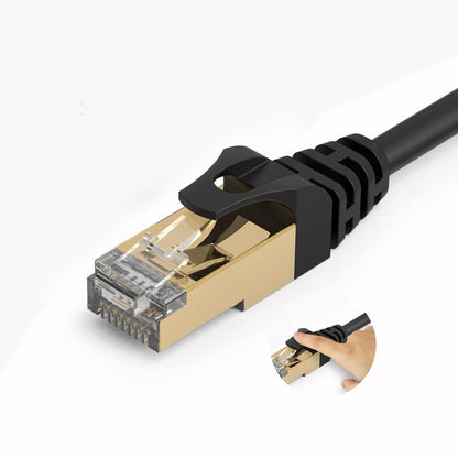 Orico PUG-C7 netværkskabel, UTP, Cat7, 0,5m, sort