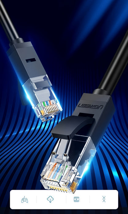 UGREEN NW102 netværkskabel, UTP, Cat6, 15m, sort