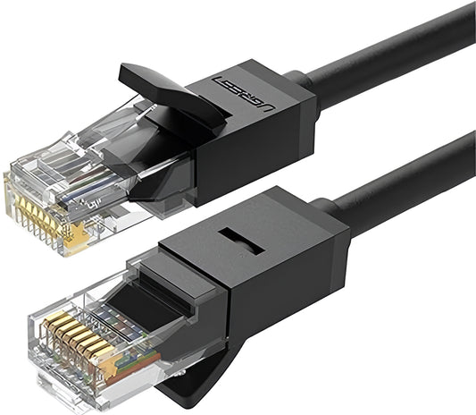UGREEN NW102 netværkskabel, UTP, Cat6, 15m, sort
