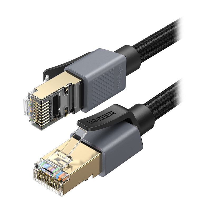 UGREEN NW343 netværkskabel, UTP, Cat8, 3m, sort