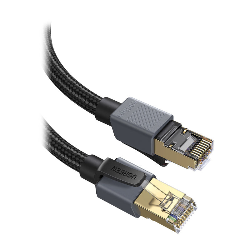 UGREEN NW343 netværkskabel, UTP, Cat8, 3m, sort