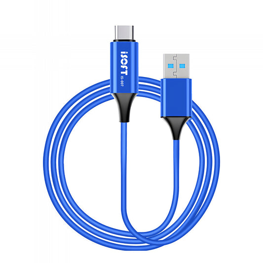 Dataoverførselskabel iSOFT IS-007, USB-A til USB-C interface