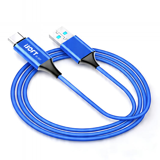 Dataoverførselskabel iSOFT IS-007, USB-A til USB-C interface