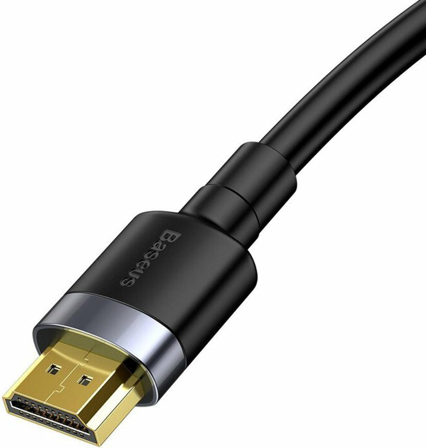 Baseus Cafule videokabel, HDMI - HDMI, 4K, 5m, Sort CADKLF-H01