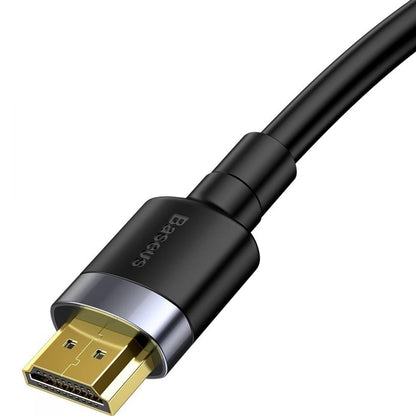 Video Kabel Baseus Cafule, HDMI - HDMI, 4K, 2m, Sort CADKLF-F01