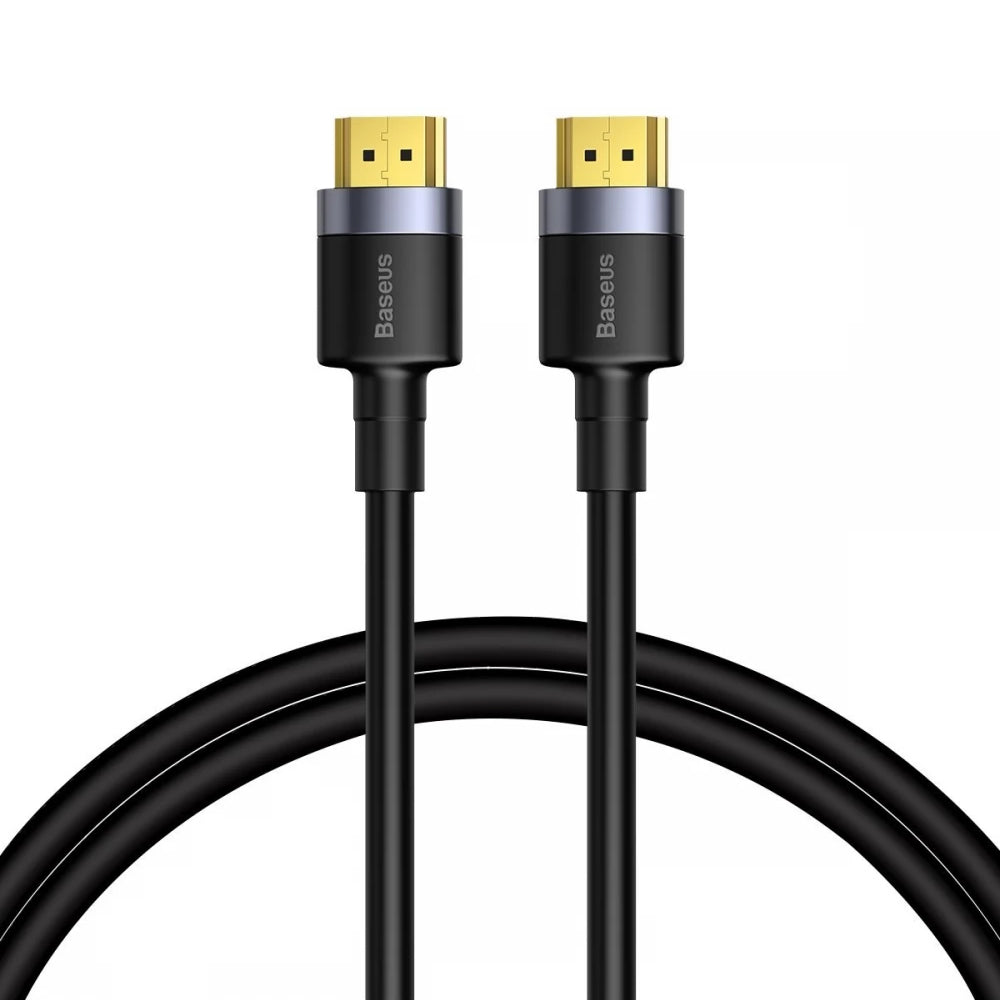 Video Kabel Baseus Cafule, HDMI - HDMI, 4K, 2m, Sort CADKLF-F01