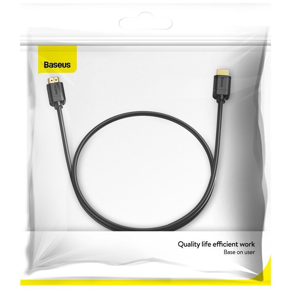 Cablu Video Baseus High Definition, HDMI - HDMI, 8K, 1m, Negru CAKGQ-J01