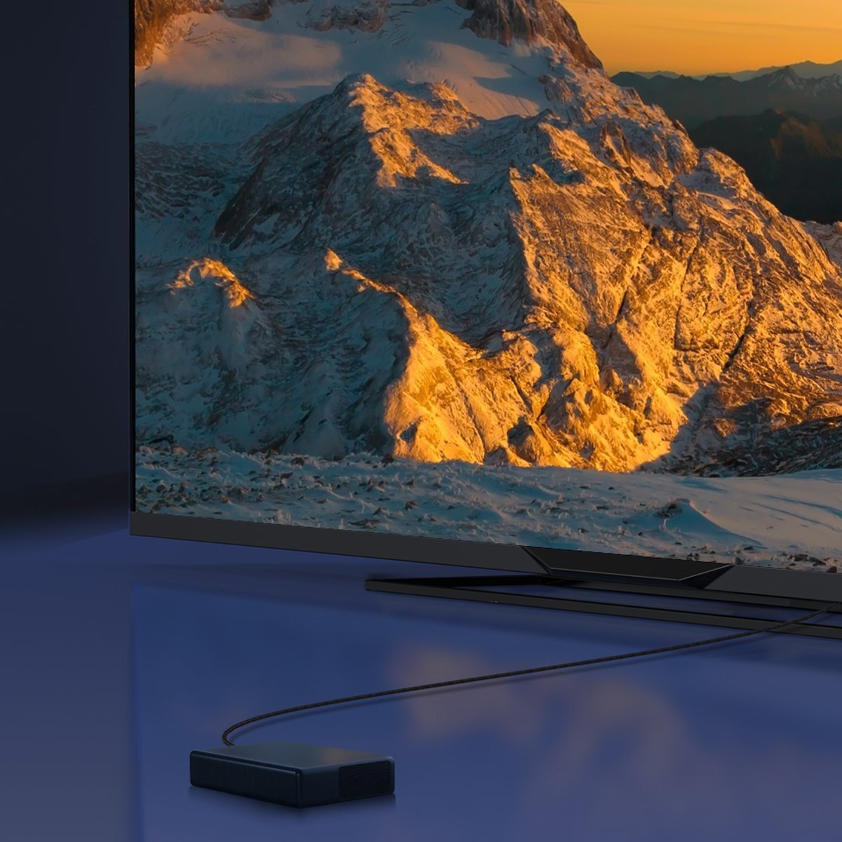 Baseus High Definition Videokabel, HDMI - HDMI, 8K, 2m, Sort CAKGQ-K01