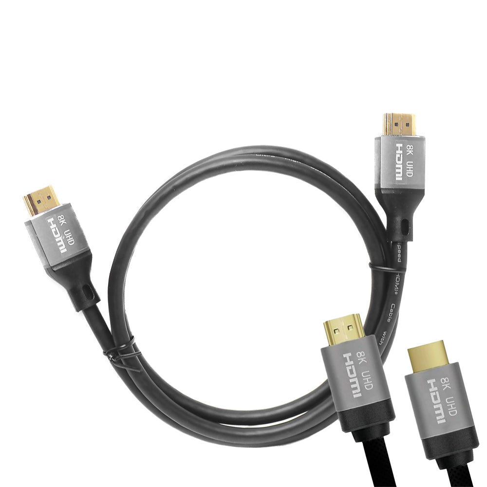 LTC Gold Video Kabel, HDMI - HDMI, 8K, 1m, Sort