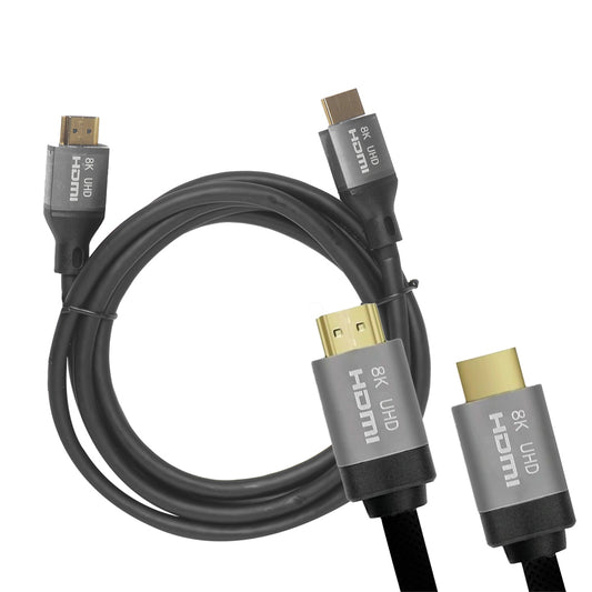 LTC Gold Video Kabel, HDMI - HDMI, 8K, 2m, Sort