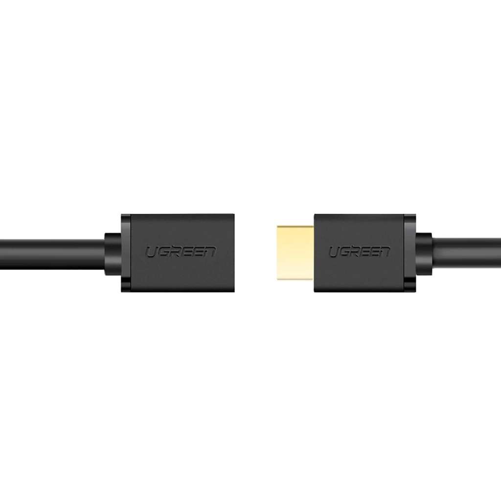 UGREEN HD107 Forlænger Videokabel, HDMI - HDMI, 4K, 5m, Sort