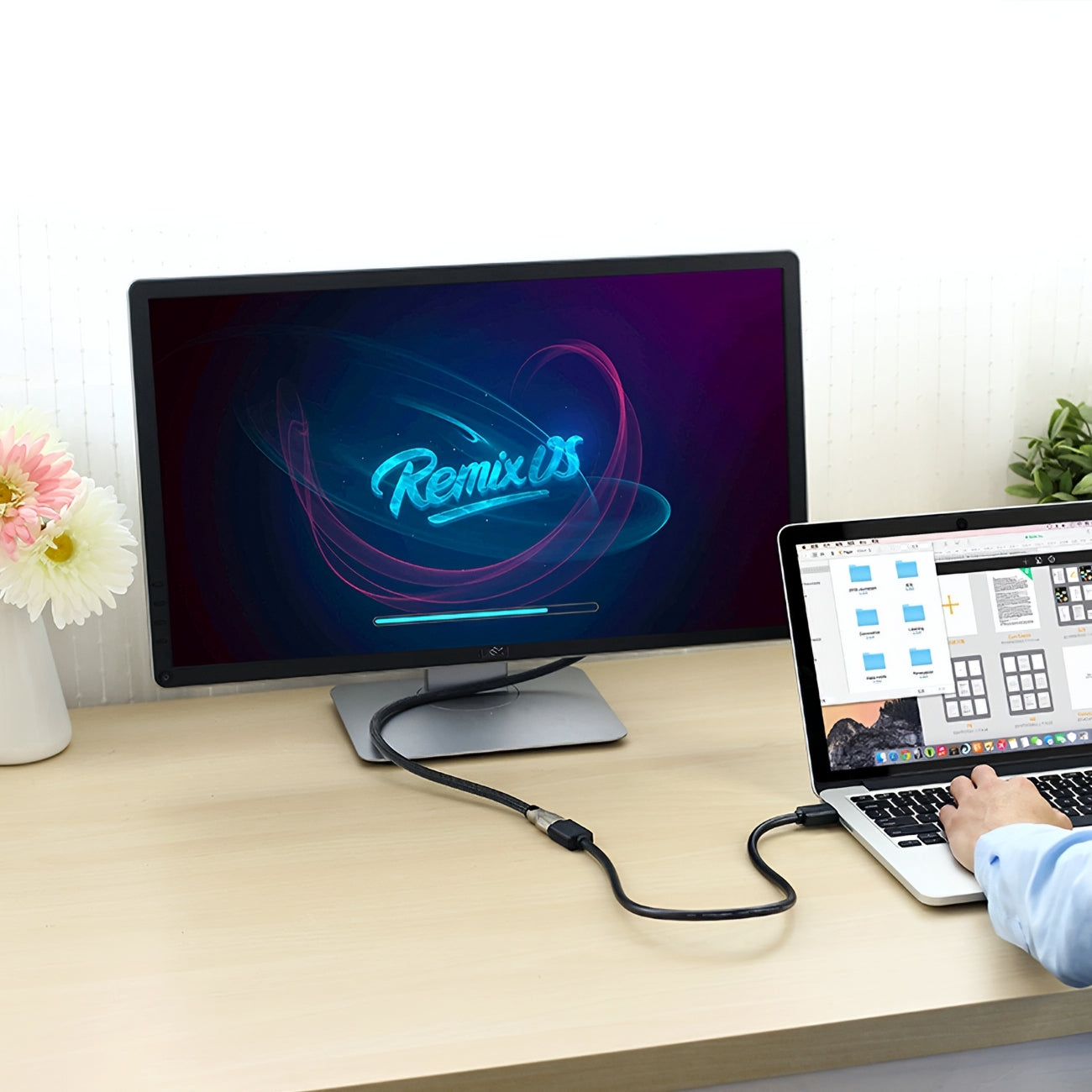 UGREEN HD107 Forlænger Videokabel, HDMI - HDMI, 4K, 3m, Sort