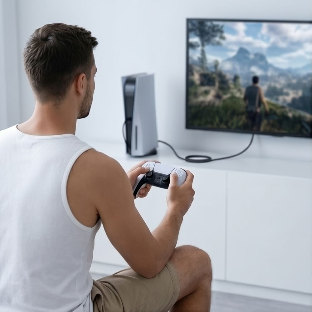 Tech-Protect Ultraboost 2 Videokabel, HDMI - HDMI, 8K, 1m, Sort