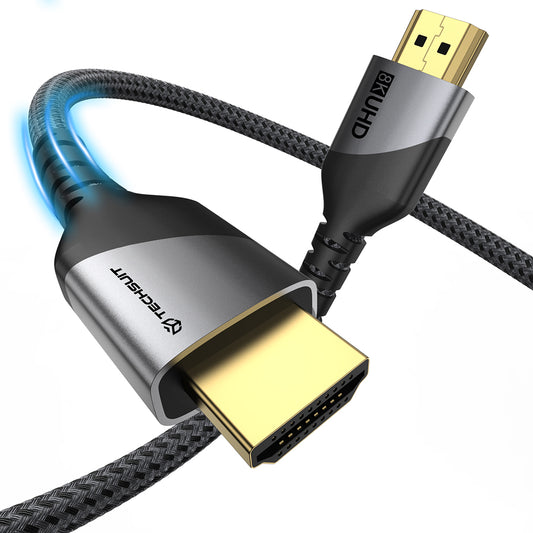 Techsuit NexusVision Pro CX3 videokabel, HDMI - HDMI, 8K, 2m, grå