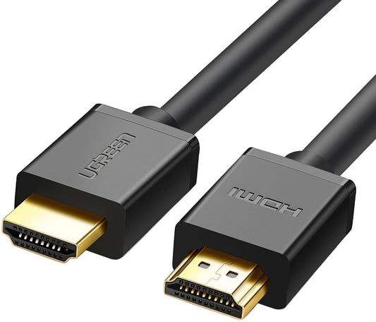 Video Kabel UGREEN HD104, HDMI - HDMI, 4K, 0.5m, Sort