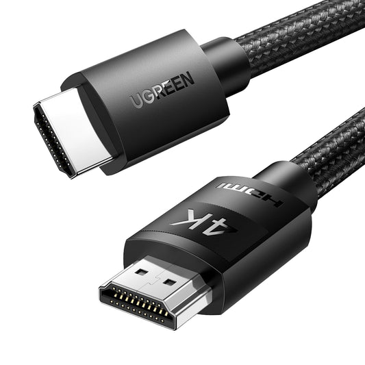 Video Kabel UGREEN HD119, HDMI - HDMI, 4K, 3m, Sort