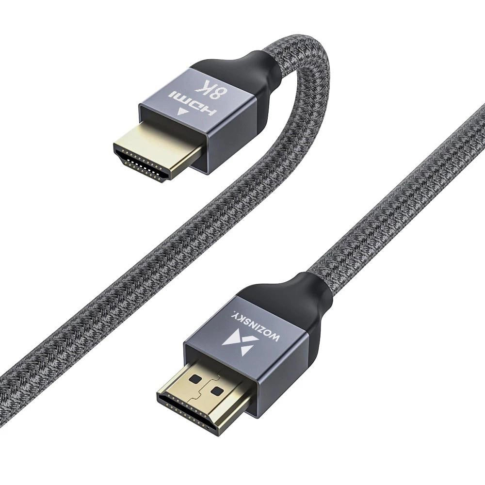 WZK Ultraboost-videokabel, HDMI - HDMI, 8K, 3 m, grå WHDMI-30 WHDMI-30 