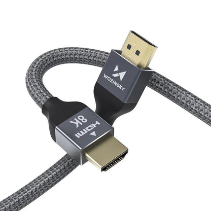 WZK Ultraboost-videokabel, HDMI - HDMI, 8K, 3 m, grå WHDMI-30 WHDMI-30 