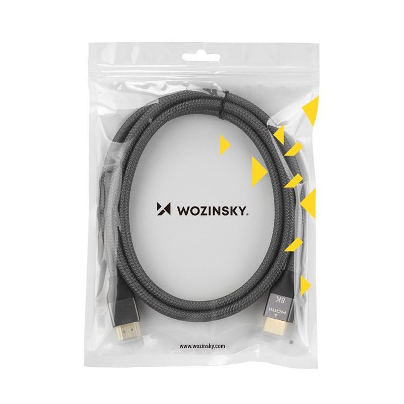 WZK Ultraboost-videokabel, HDMI - HDMI, 8K, 3 m, grå WHDMI-30 WHDMI-30 
