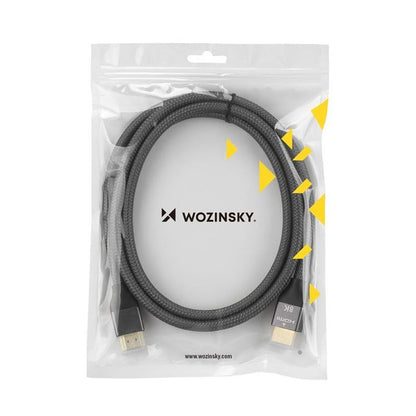WZK Ultraboost-videokabel, HDMI - HDMI, 8K, 3 m, grå WHDMI-30 WHDMI-30 