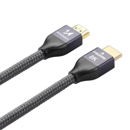 WZK Ultraboost-videokabel, HDMI - HDMI, 8K, 3 m, grå WHDMI-30 WHDMI-30 