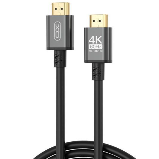 Video Kabel XO Design GB017B, HDMI - HDMI, 4K, 5m, Sort