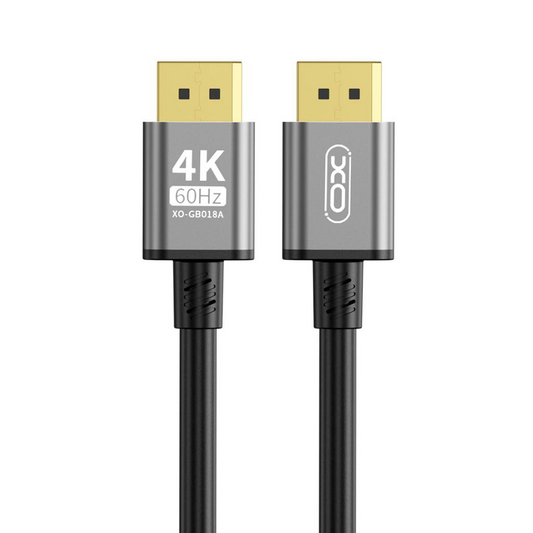 Video Kabel XO Design GB018A, DisplayPort - DisplayPort, 4K, 3m, Sort