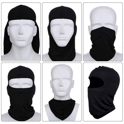 Cagula Ski Balaclava Unisex Techsuit BLC1, Sort