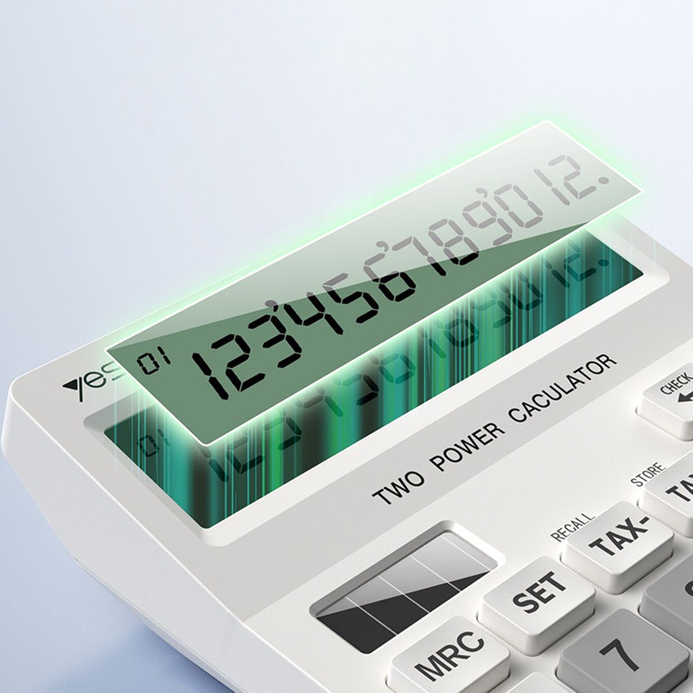 Yesido EC10 White Office Calculator