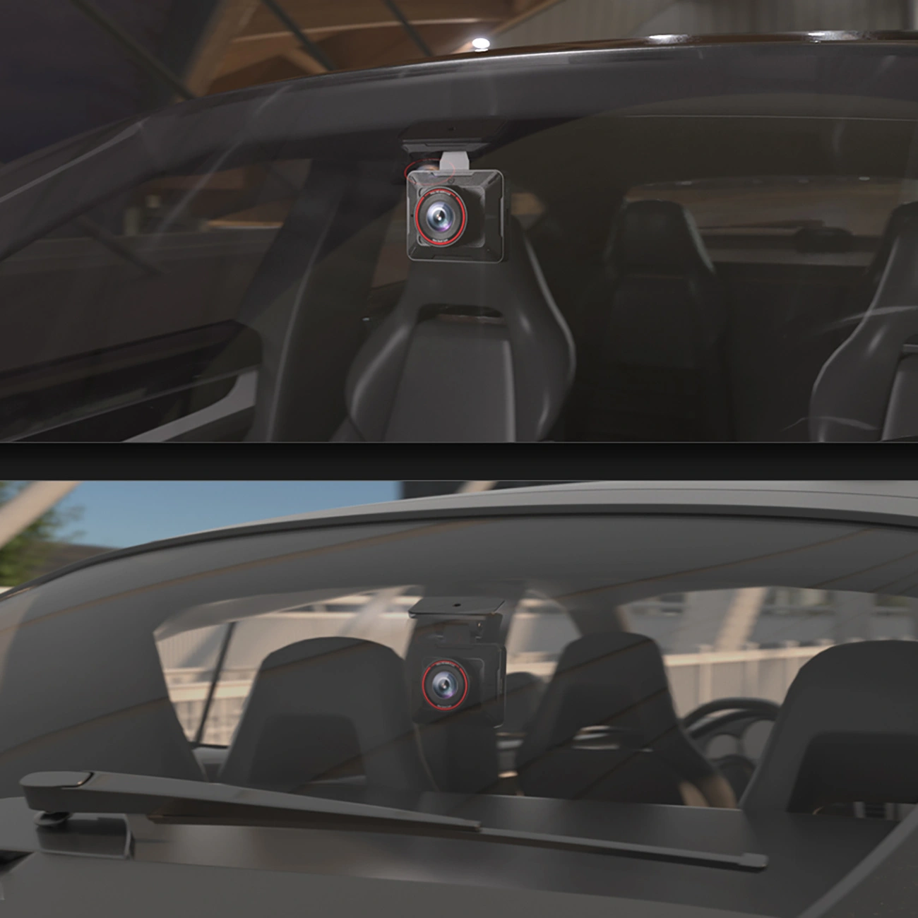 Akeeyo P1 Bilkamera, 1080P, Wi-Fi