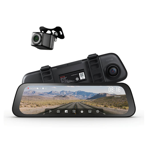 Bil Kamera Foran Bag 70mai Dash Cam S500, 3K, Wi-Fi, Skærm 9.35 tommer