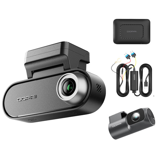 For- og bagkamera til bil DDPAI N5 Dual 2026, 4K, Wi-Fi, GPS, AI