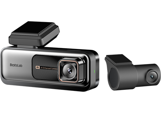 For- og bagkamera til bil Botslab G980H Pro, 4K, Wi-Fi, GPS, 2,45 tommer skærm