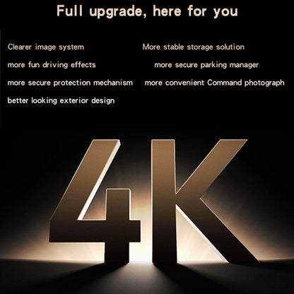 Bil Kamera Foran Bag Yesido KM15, 4K, Wi-Fi, 2 tommer skærm