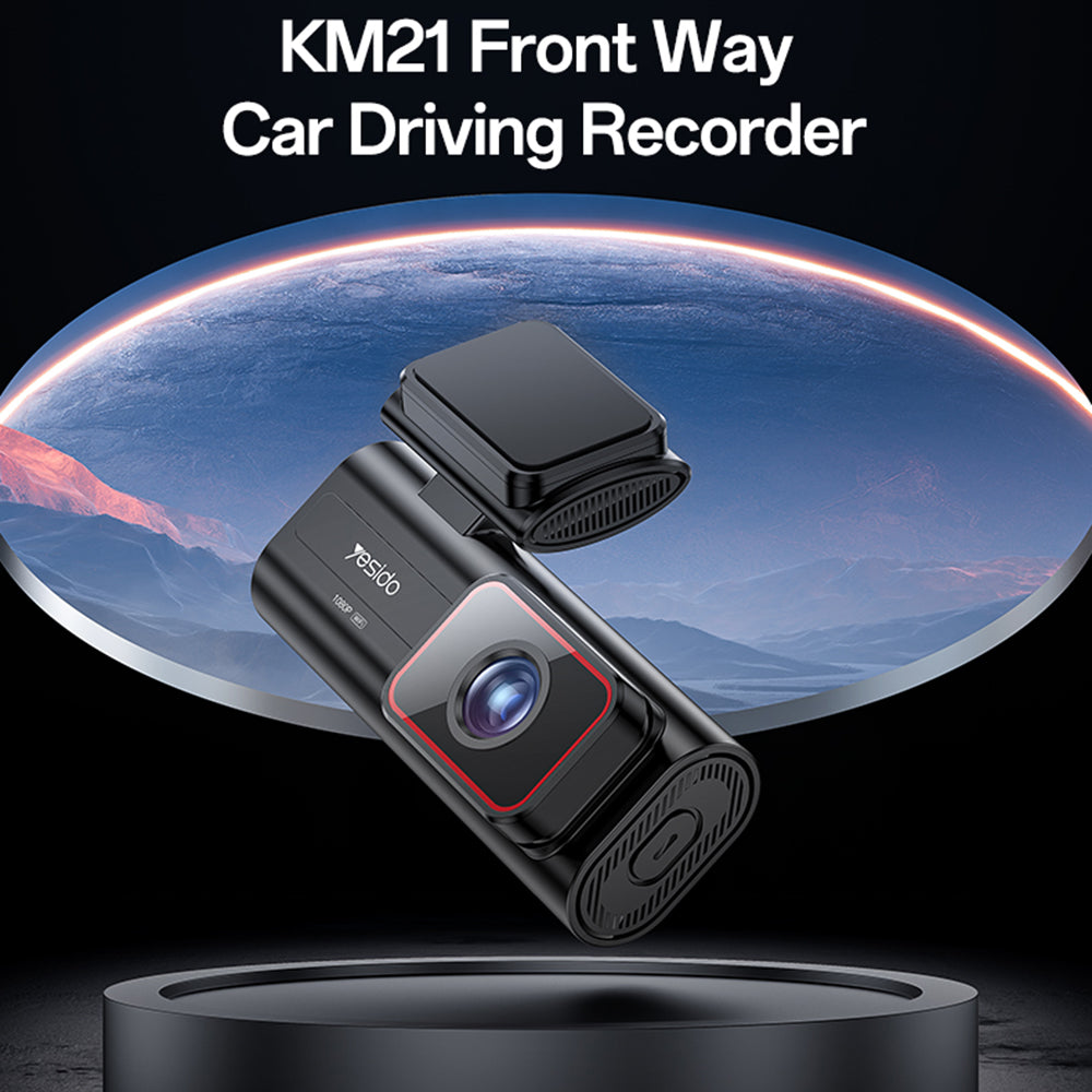 Bil kamera Yesido KM21, 1080P, Wi-Fi, Display 1.47 tommer