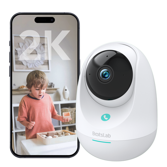 Overvågningskamera Botslab 2E Pro C213, Wi-Fi, 2K, 2K, Indendørs 