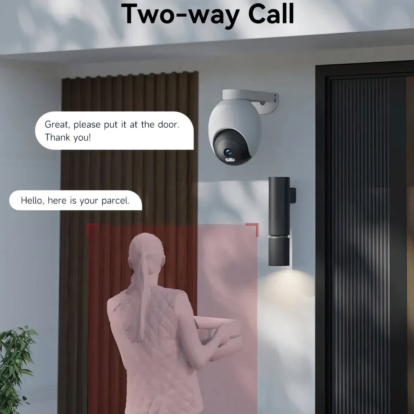 Overvågningskamera iMILAB EC6, Wi-Fi, 3K, IP66, udendørs CMSXJ65A CMSXJ65A 