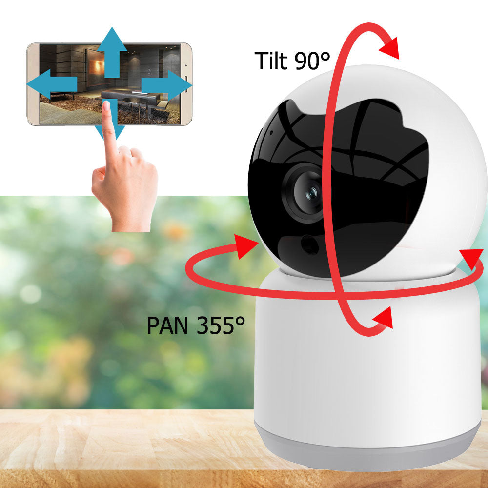 Overvågningskamera Techsuit Q15A Baby, Wi-Fi, 1080P, Indendørs