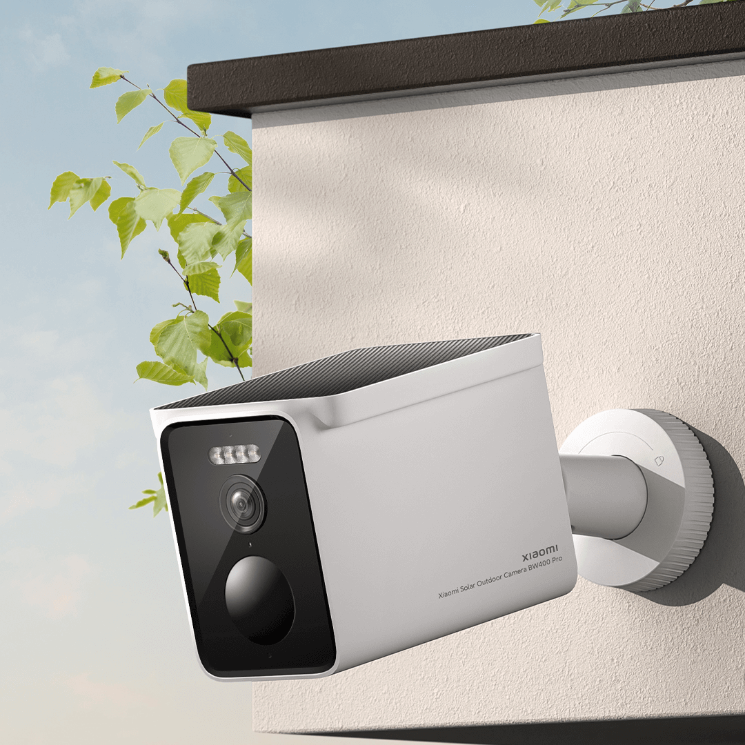 Xiaomi BW400 Pro Overvågningskamera Sæt, Wi-Fi, 2.5K, Solpanel, Udendørs BHR77447GL