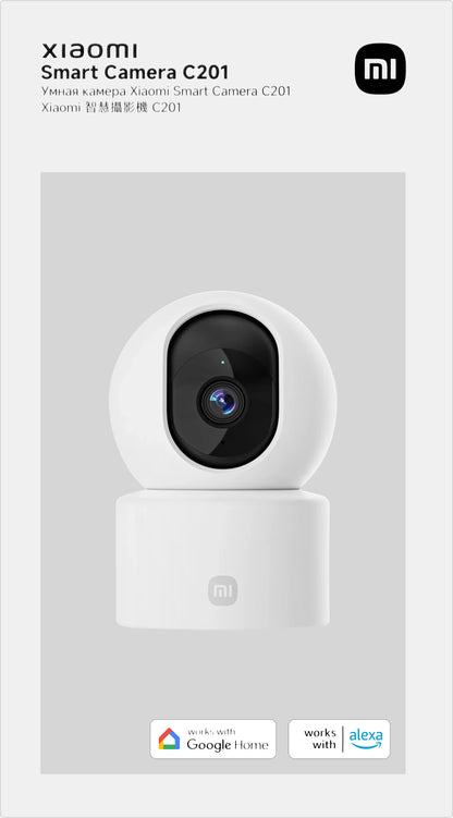 Xiaomi Overvågningskamera C201, Wi-Fi, 1080P, Indendørs BHR08NBGL