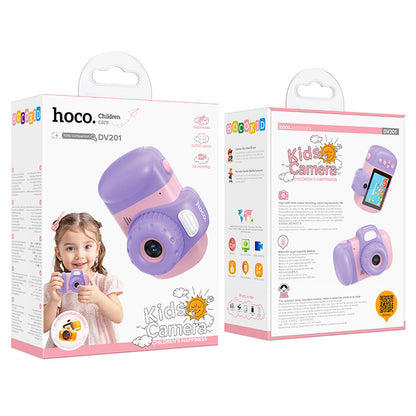 HOCO DV201 Kids Digital Kamera, 1080P, 2MP, Pink