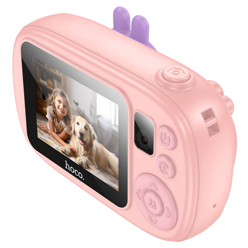Digitalt kamera HOCO DV205 Kids, 720P, 1MP, Pink