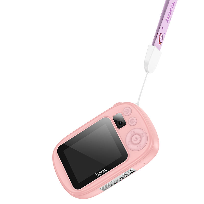 Digitalt kamera HOCO DV205 Kids, 720P, 1MP, Pink