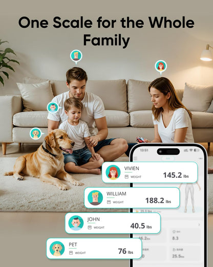 Digital vægt Eufy Smart Scale C20, Sort T9130011