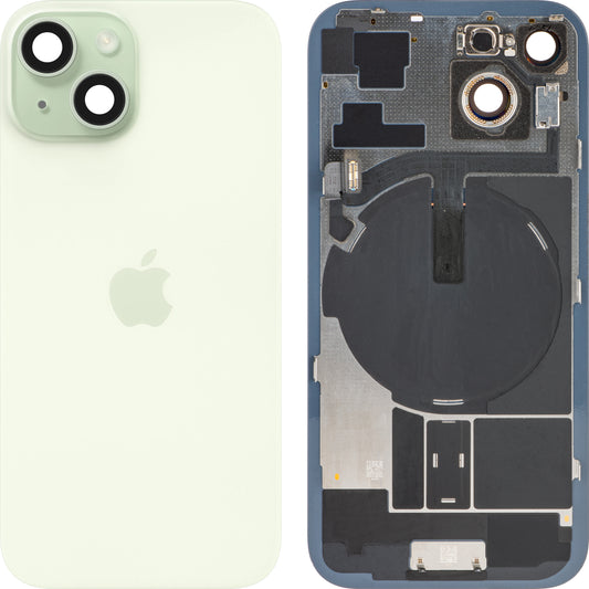 Batteridæksel Apple iPhone 15, Grøn, Swap