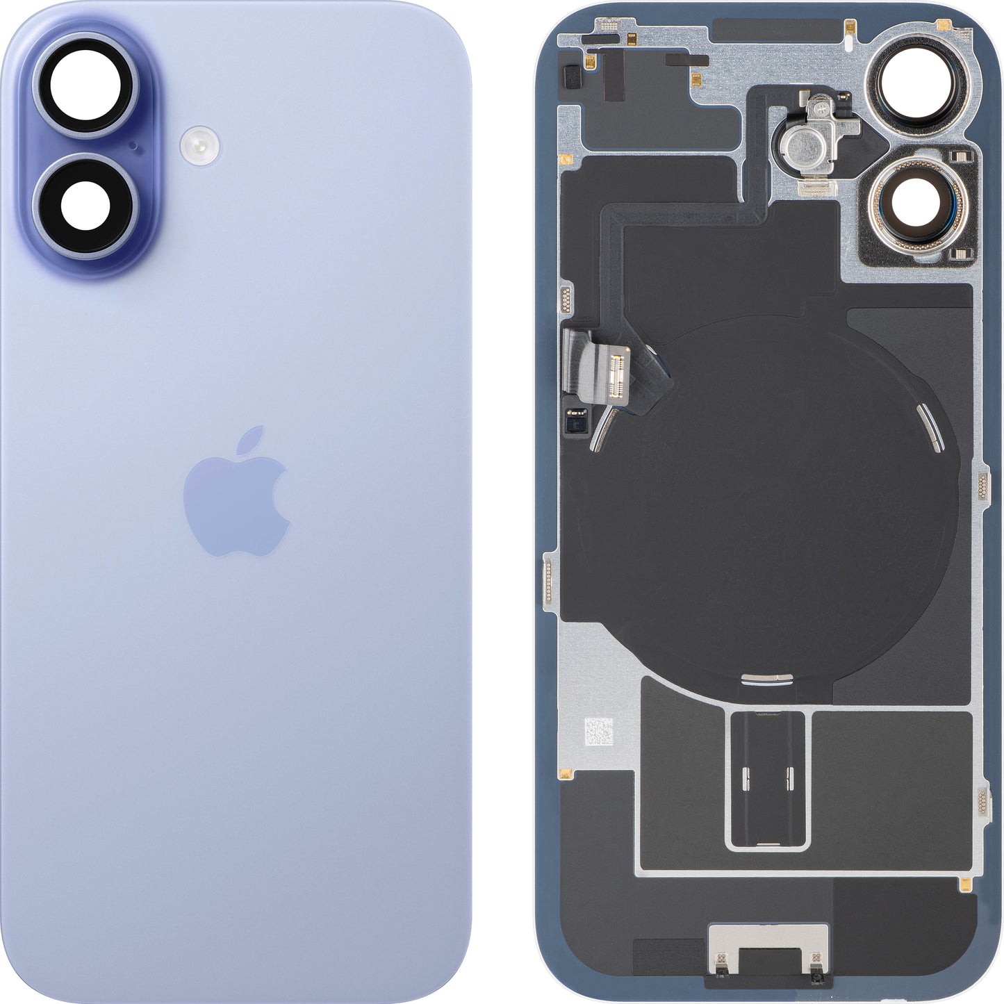 Batteridæksel Apple iPhone 17, Blå (Mist Blue), Swap