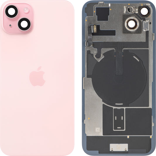 Batteridæksel Apple iPhone 15 Plus, Pink, Swap