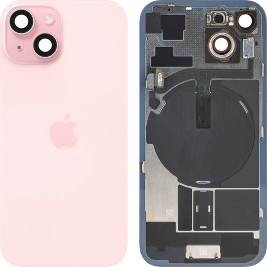 Batteridæksel Apple iPhone 15, Pink, Swap