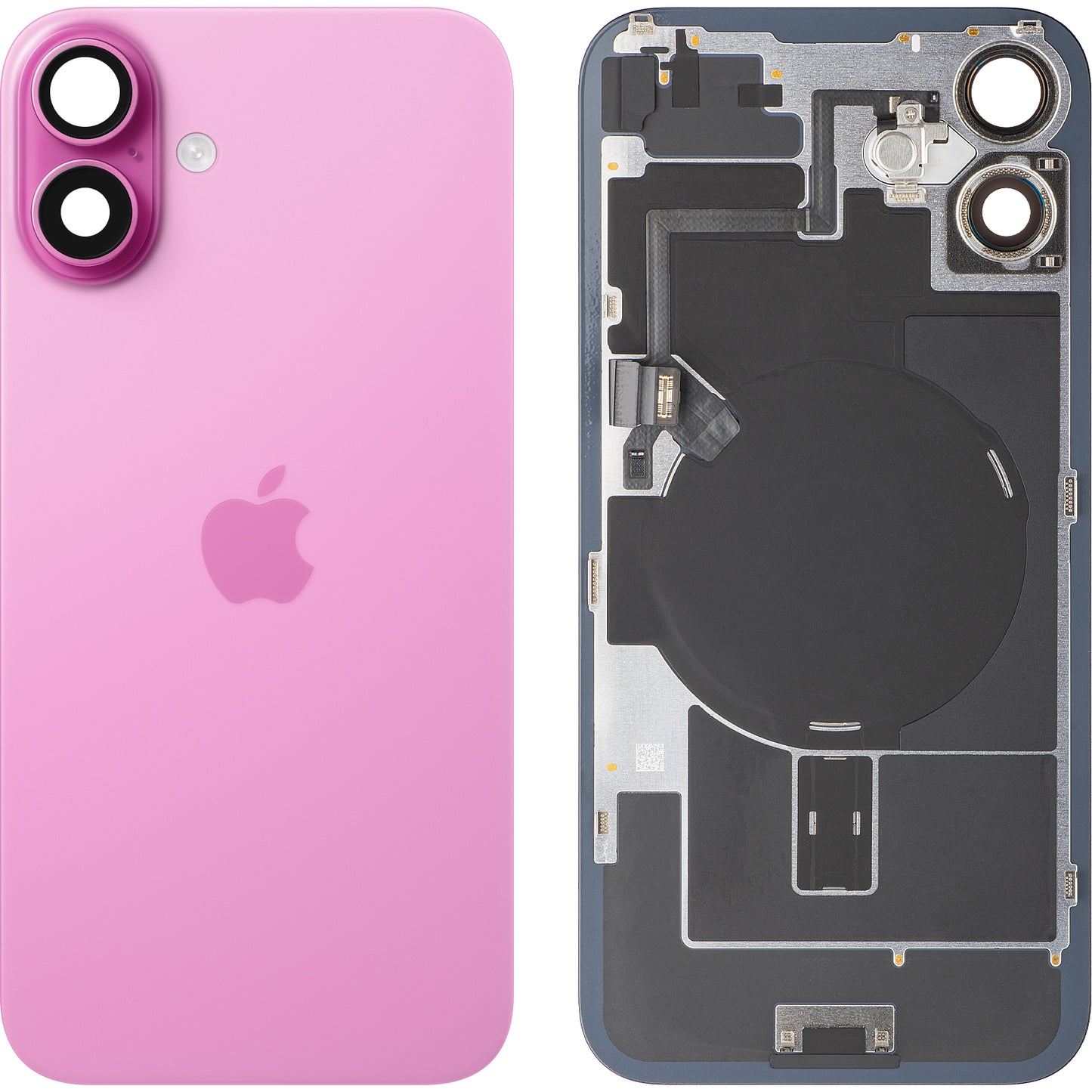 Batteridæksel Apple iPhone 16 Plus, Pink, Swap