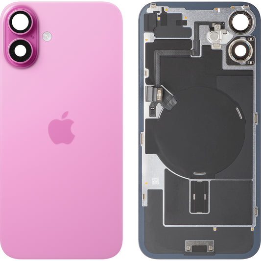 Batteridæksel Apple iPhone 16 Plus, Pink, Swap